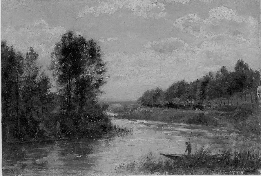Un ruisseau in Francia - Stanislas Lépine