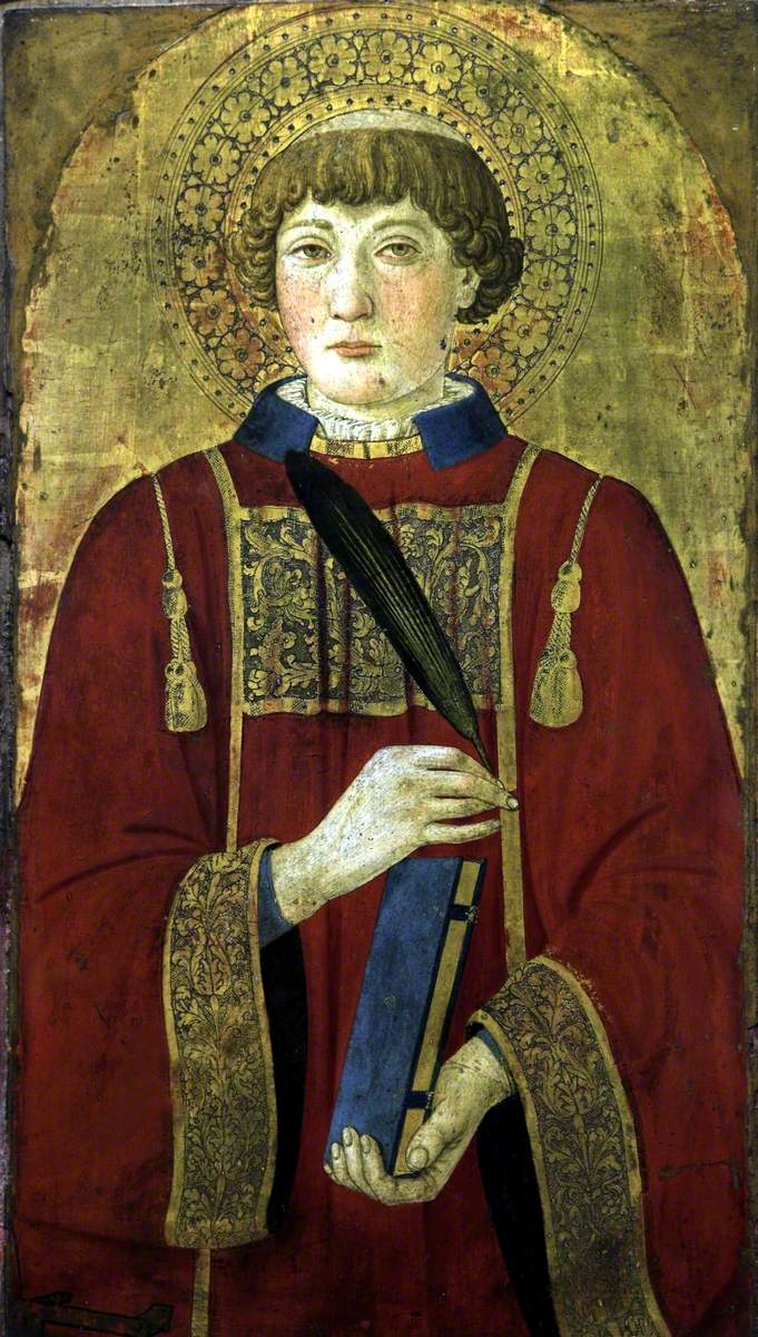 Un santo martire (probabilmente san Lorenzo) - Cosimo Rosselli
