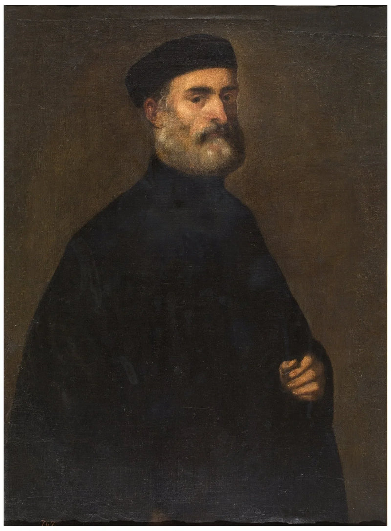 Un sénateur ou un secrétaire veneziano - Jacopo Tintoretto