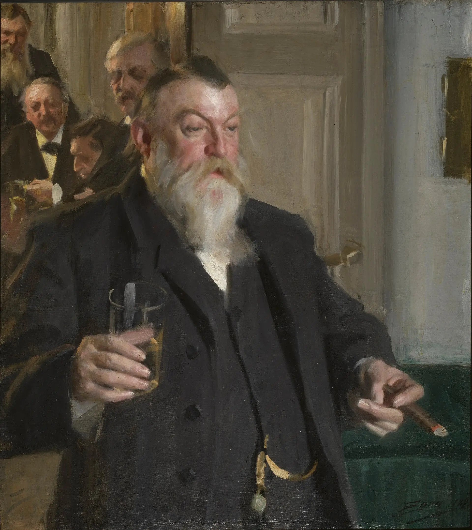 Un toast à Idun - Anders Zorn - Alpha Reproduction