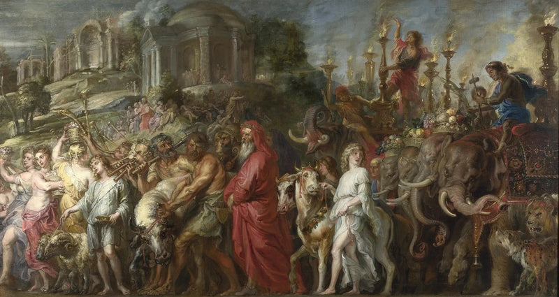 Un trionfo romano - Peter Paul Rubens