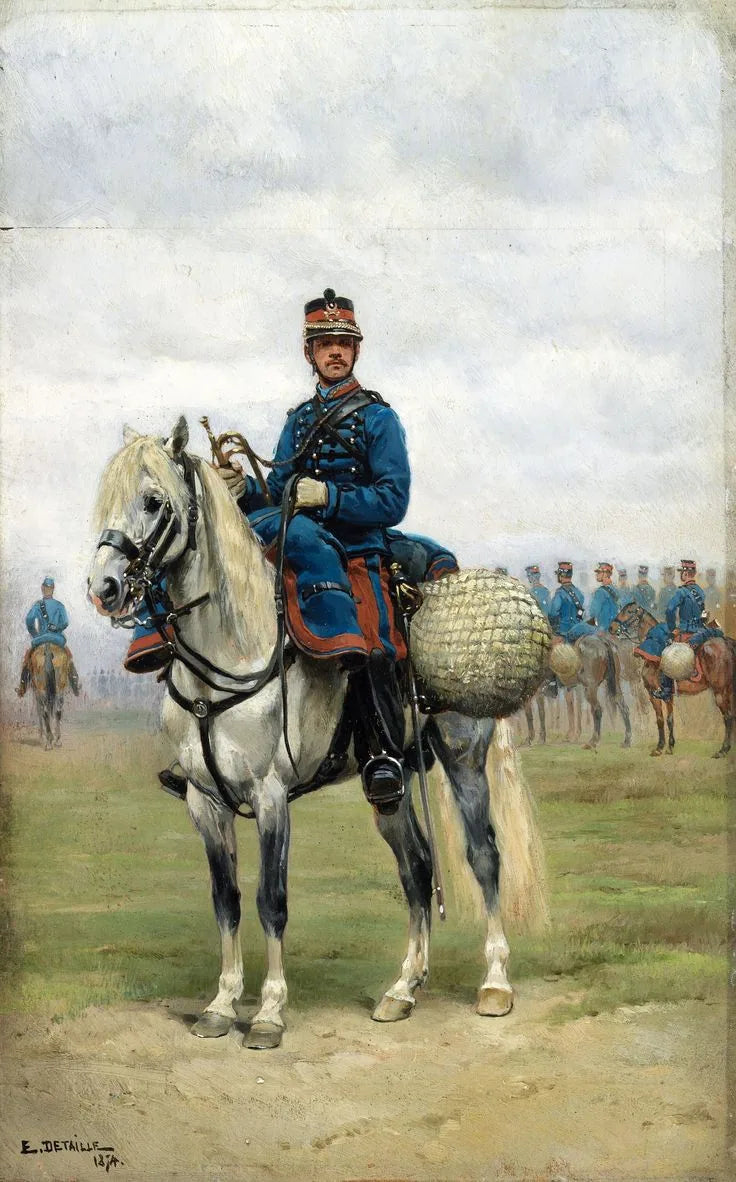 Un trompettista a cavallo - Édouard Detaille