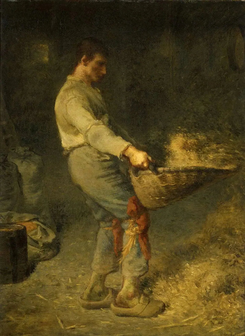 Un vanneur - Jean-François Millet