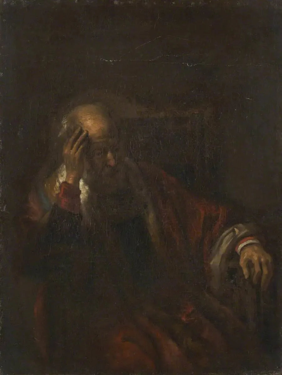 Un vecchio in una poltrona - Rembrandt