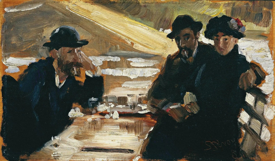 Un viaggio sulla Senna - Peder Severin Krøyer