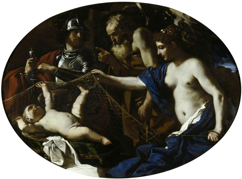 Un' allegoria con Venere, Marte, Cupido e il Tempo - Guercino