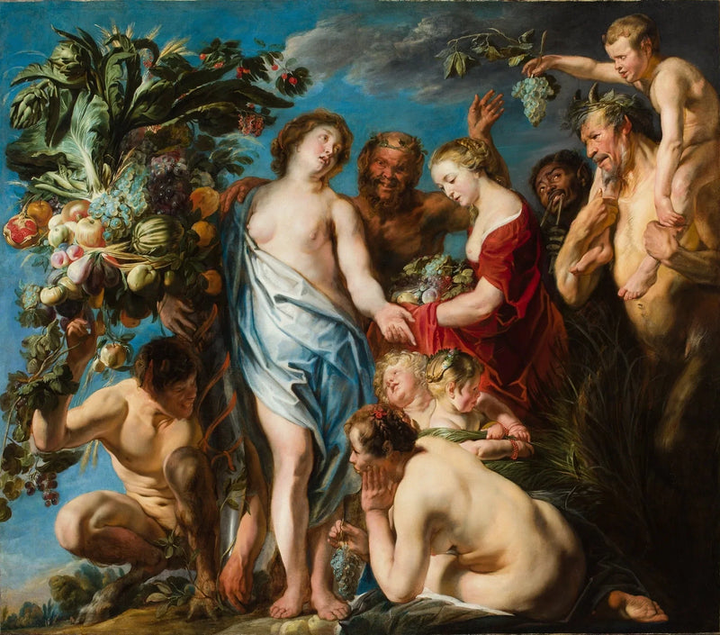 Une allégorie de la fécondité - Jacob Jordaens