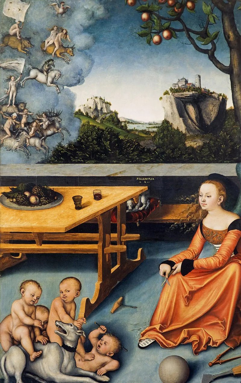 Un' allegoria della malinconia - Lucas Cranach il Vecchio