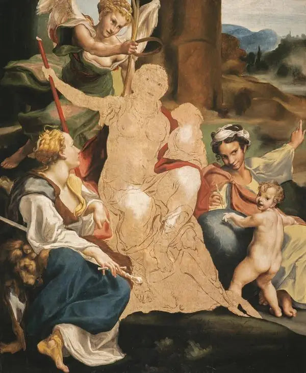Un'allégorie della virtù (incompiuta) - Antonio da Correggio
