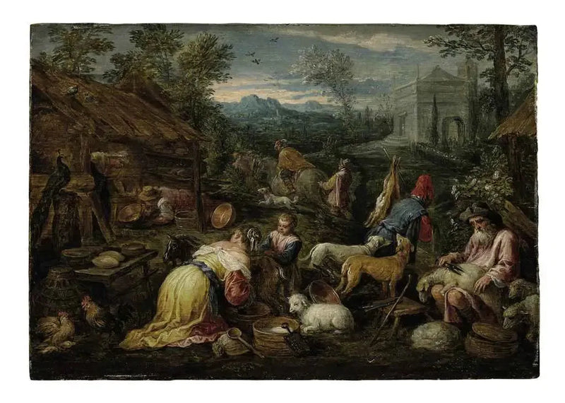 Un'allegoria della primavera - David Teniers il Giovane