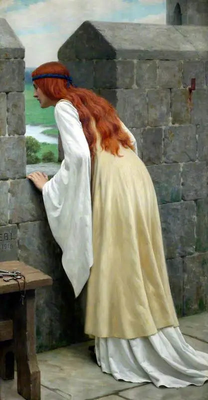 Un arrivo - Edmund Blair Leighton