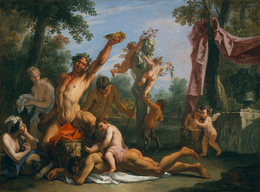 Una Bacchanale - Sebastiano Ricci