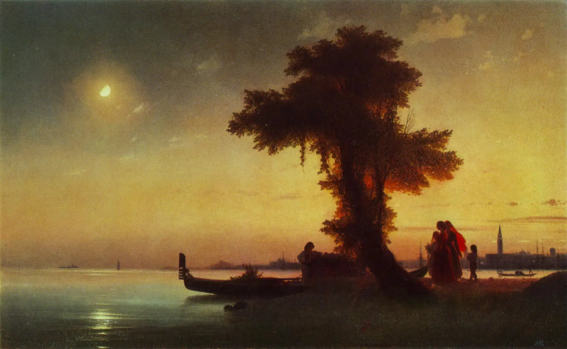 Una baia vicino a Venezia - Ivan Aïvazovski