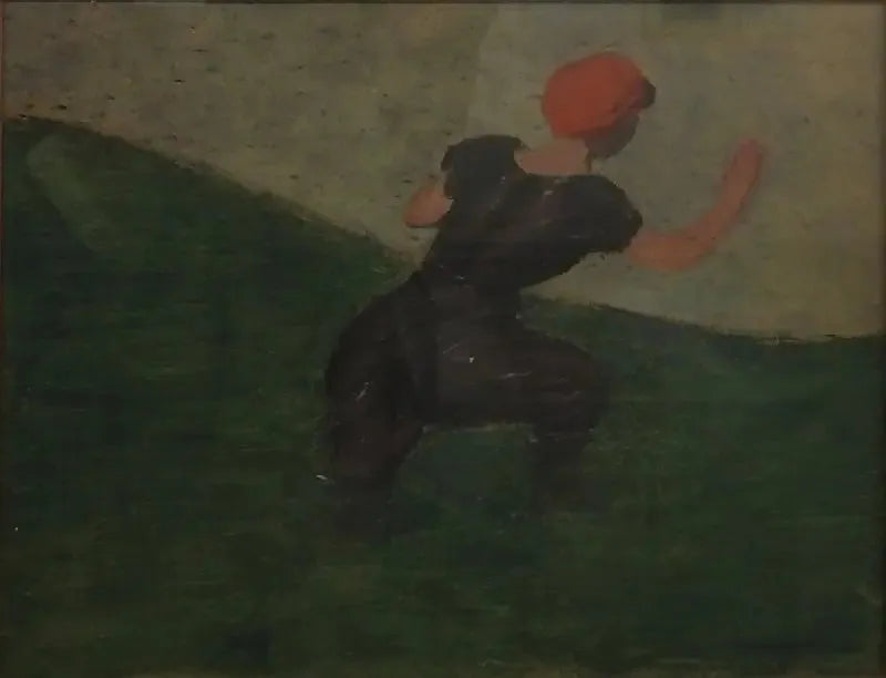 Una bagnante a Étretat - Félix Vallotton
