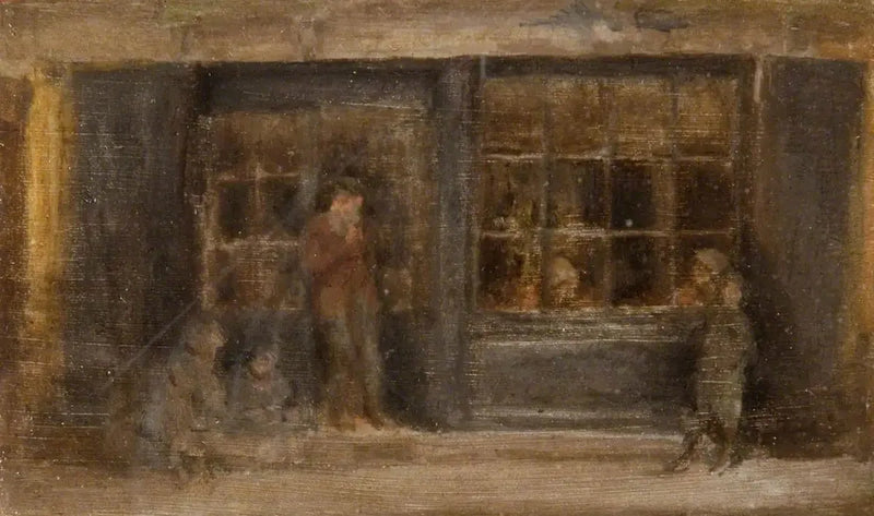 Un negozio - James Abbott McNeill Whistler