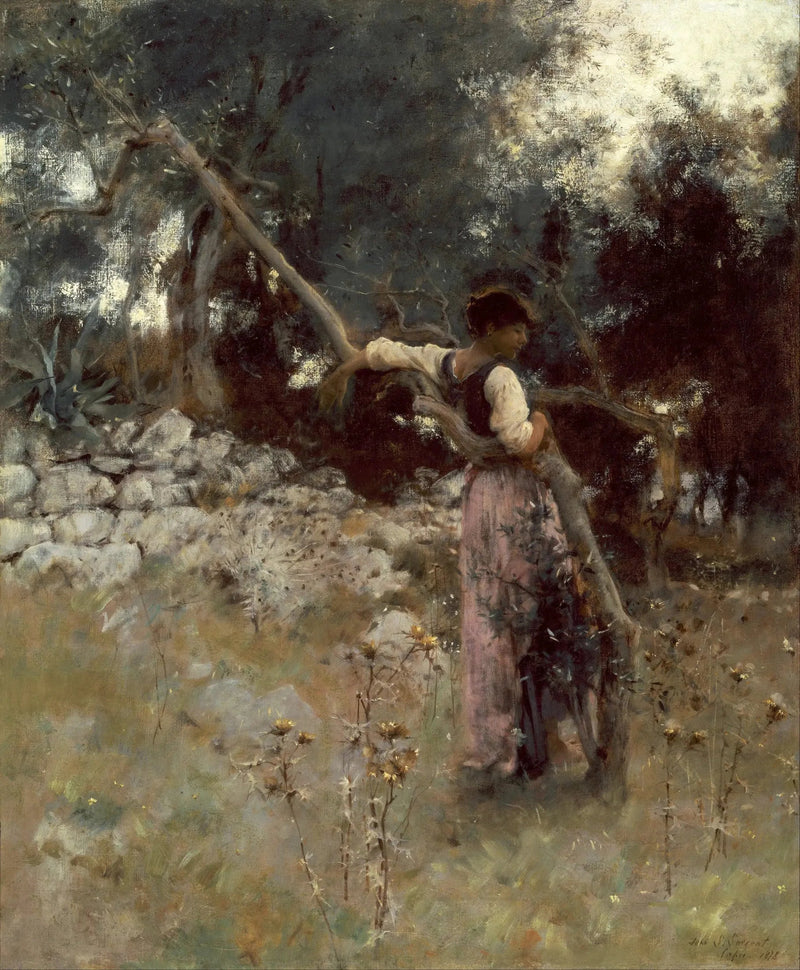 Una Capriote - John Singer Sargent