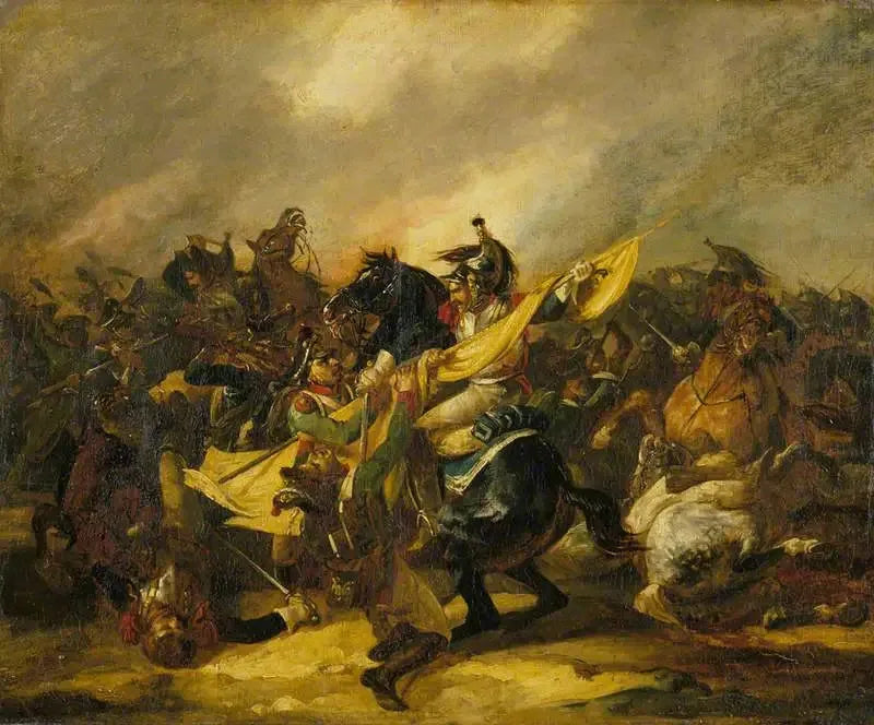 Un carico di corazzieri - Théodore Géricault