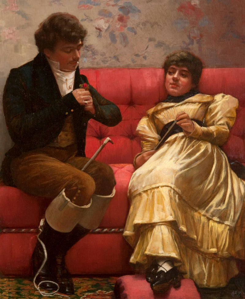 Una conquista, un cuore per una rosa - John Lavery