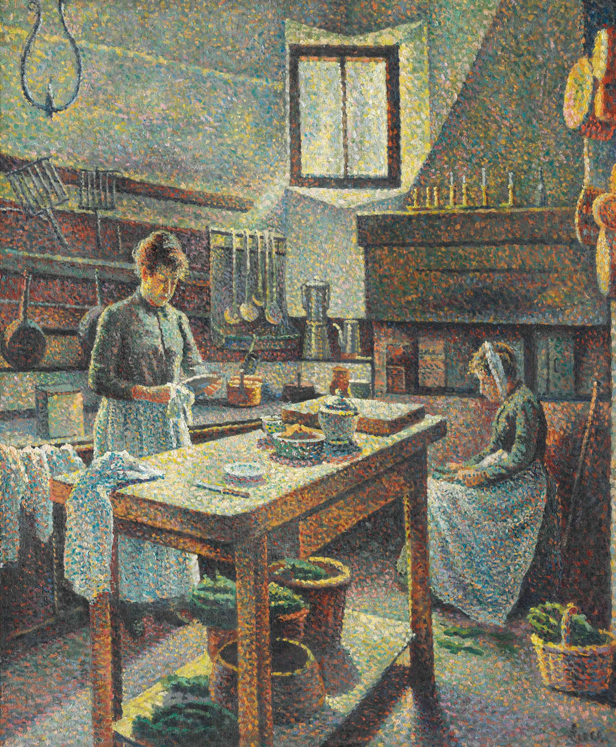 Una cucina - Maximilien Luce