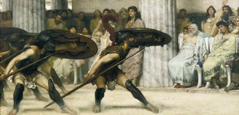 Una danza a la Pyrrhus - Lawrence Alma-Tadema