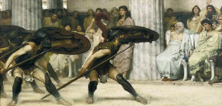 Una danza a la Pyrrhus - Lawrence Alma-Tadema