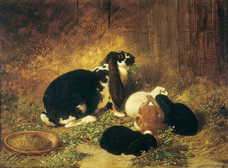 Una famiglia felice - John Frederick Herring, Sr.