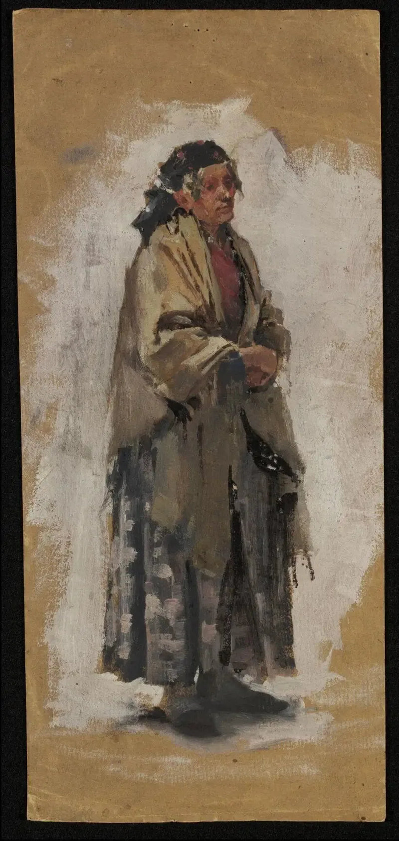 Una donna anziana - Luke Fildes