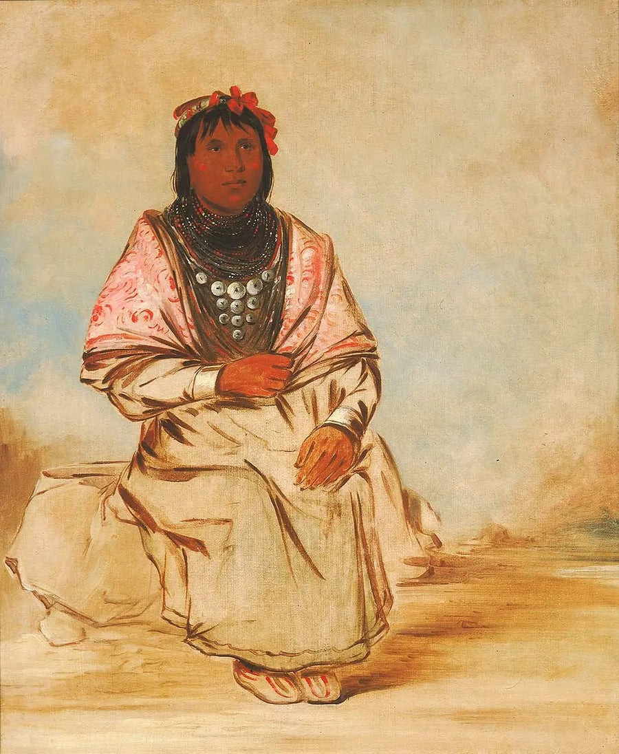 Una donna seminola - George Catlin