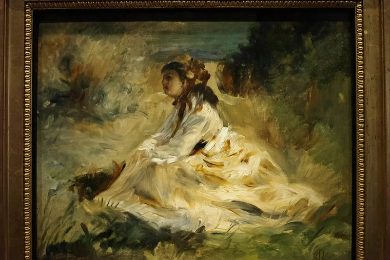 Una donna sull'erba (Lise Tréhot) - Pierre-Auguste Renoir