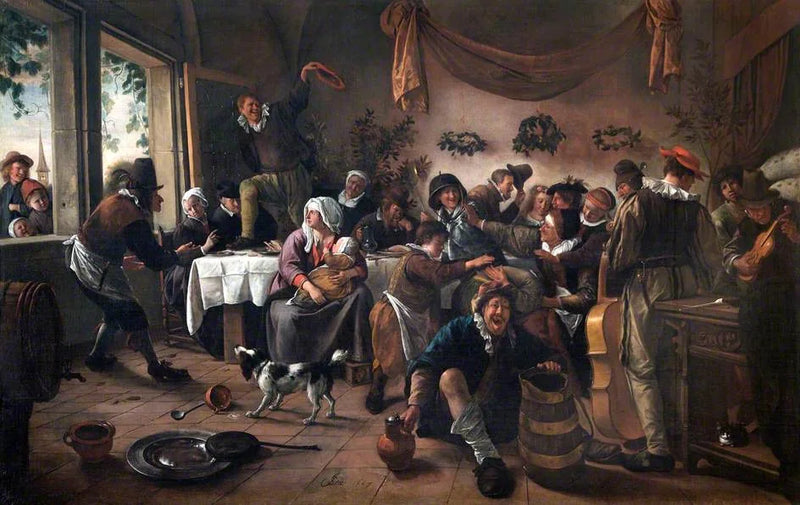 Une fête de mariage - Jan Steen
