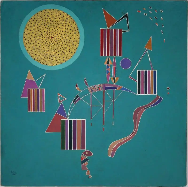 Una festa intima - Vassily Kandinsky