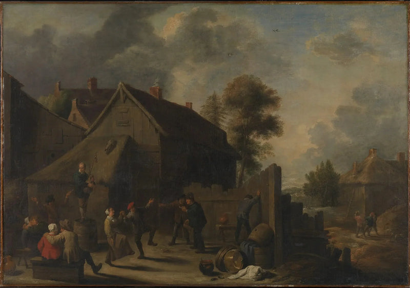 Una festa rustica - David Teniers il Giovane