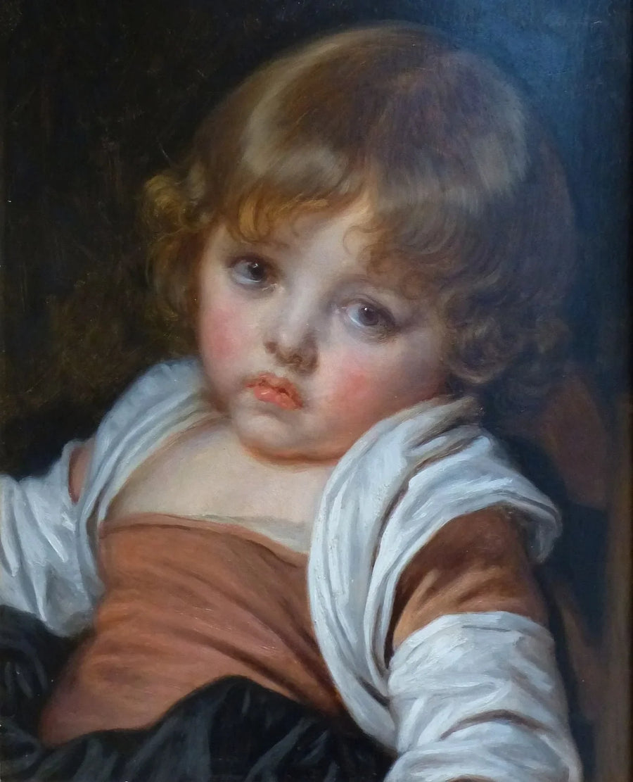 Una bambina - Jean-Baptiste Greuze