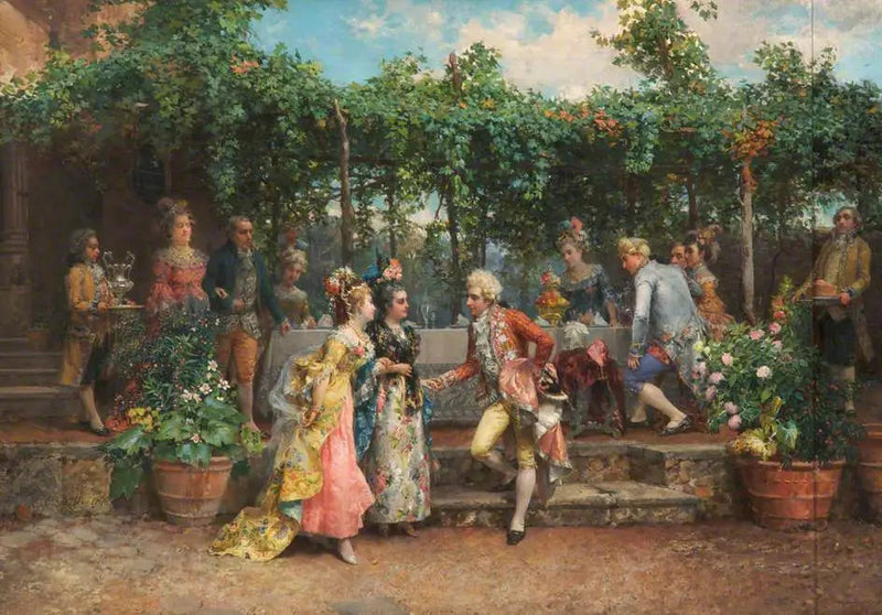 Una Garden Party - Cesare Augusto Detti