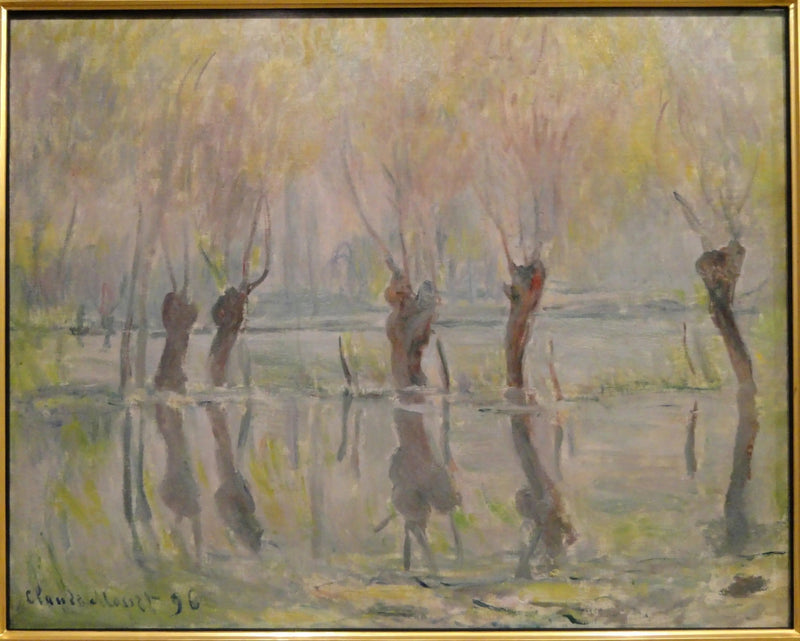 Un'inondazione a Giverny - Claude Monet