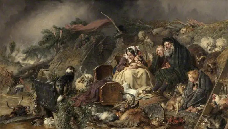 Un'inondazione nelle terre alte - Edwin Henry Landseer