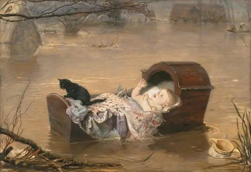 Un'inondazione - John Everett Millais
