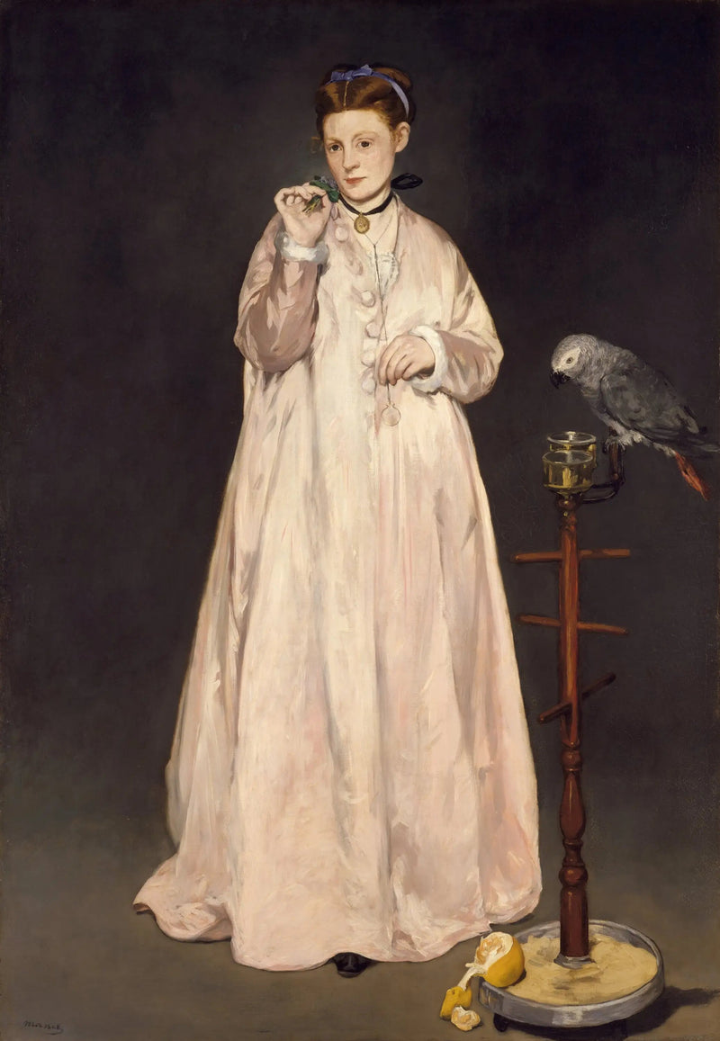 Una giovane donna nel 1866 - Édouard Manet