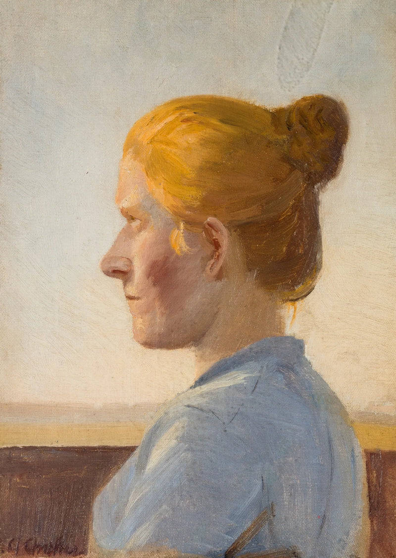 Una giovane donna di Skagen - Anna Ancher