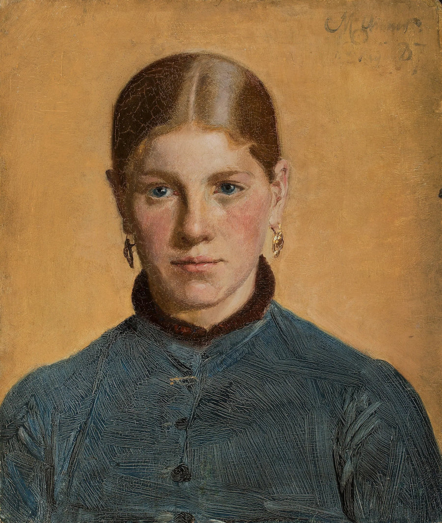 Una giovane donna di Skagen, Maren Sofie Olsen - Michael Peter Ancher