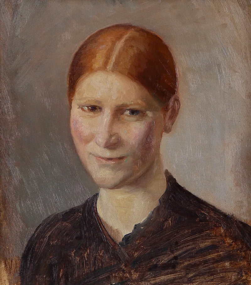 Una giovane donna di Skagen. -Michael Peter Ancher