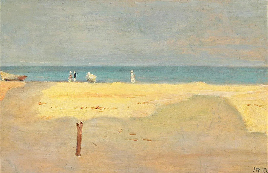 Una giornata estiva sulla spiaggia di Skagen. -Michael Peter Ancher