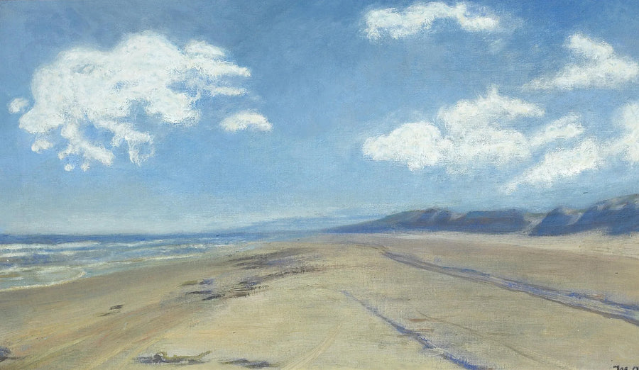 Una giornata estiva a Skagen Senderstrand. -Michael Peter Ancher