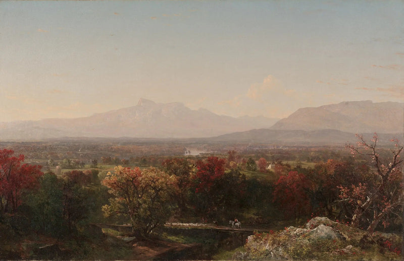 Una giornata di ottobre nelle Montagne Bianche - John Frederick Kensett