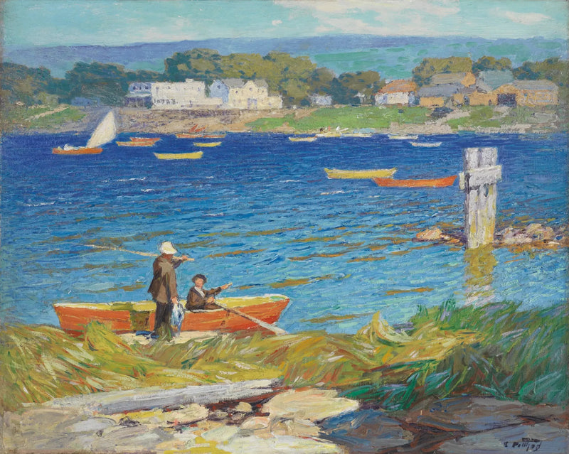 Una giornata di pesca - Edward Henry Potthast