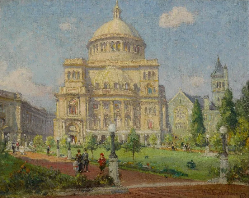 Una giornata di primavera a Boston - Colin Campbell Cooper