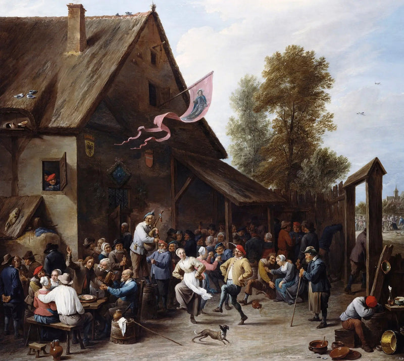 Una Fiera il giorno di San Giorgio - David Teniers il Giovane
