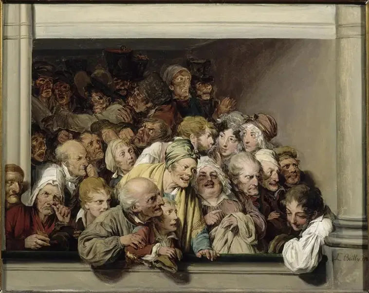 Una loge, un giorno di spettacolo gratuito - Louis-Léopold Boilly