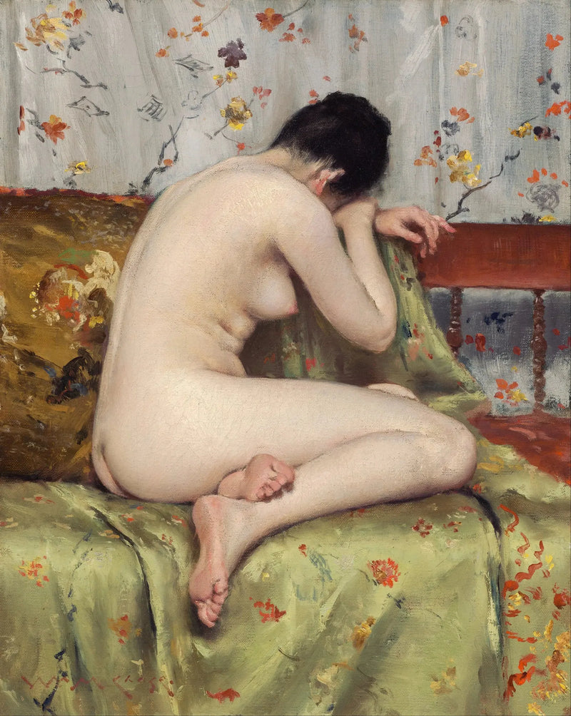 Una Madeleine moderna - William Merritt Chase