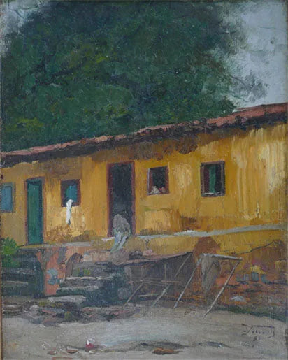 Una casa brasiliana - Eliseu Visconti